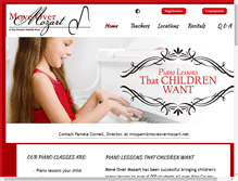 Tablet Screenshot of moveovermozart.net